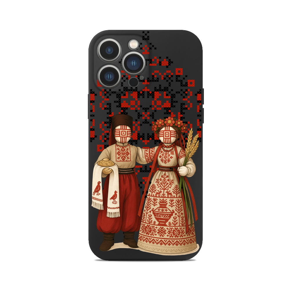 Чохол для iPhone ЛЯЛЬКА МОТАНКА ЗАКОХАНА ПАРА