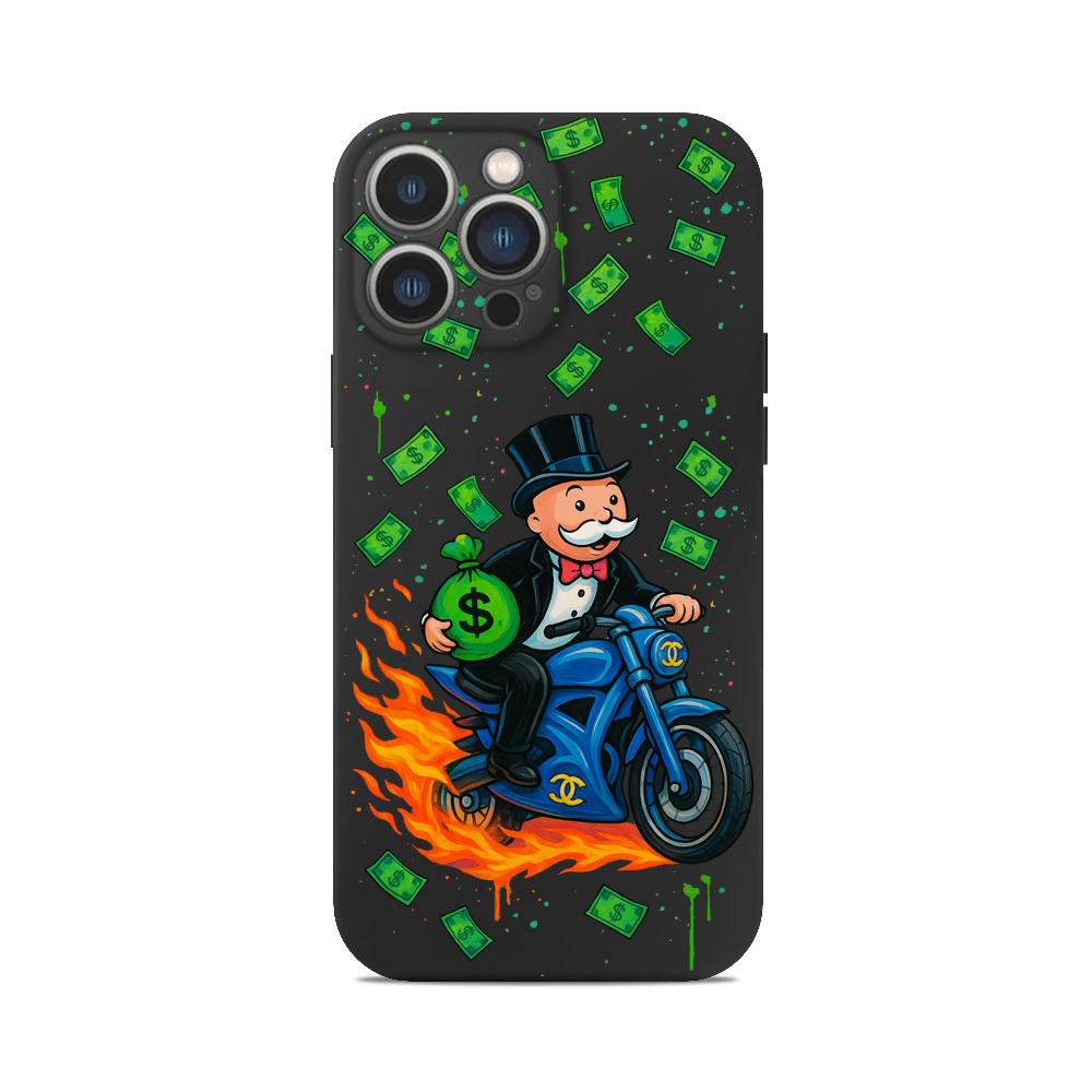 Чохол для iPhone БАГАТИЙ ДЯДЯ МОТО