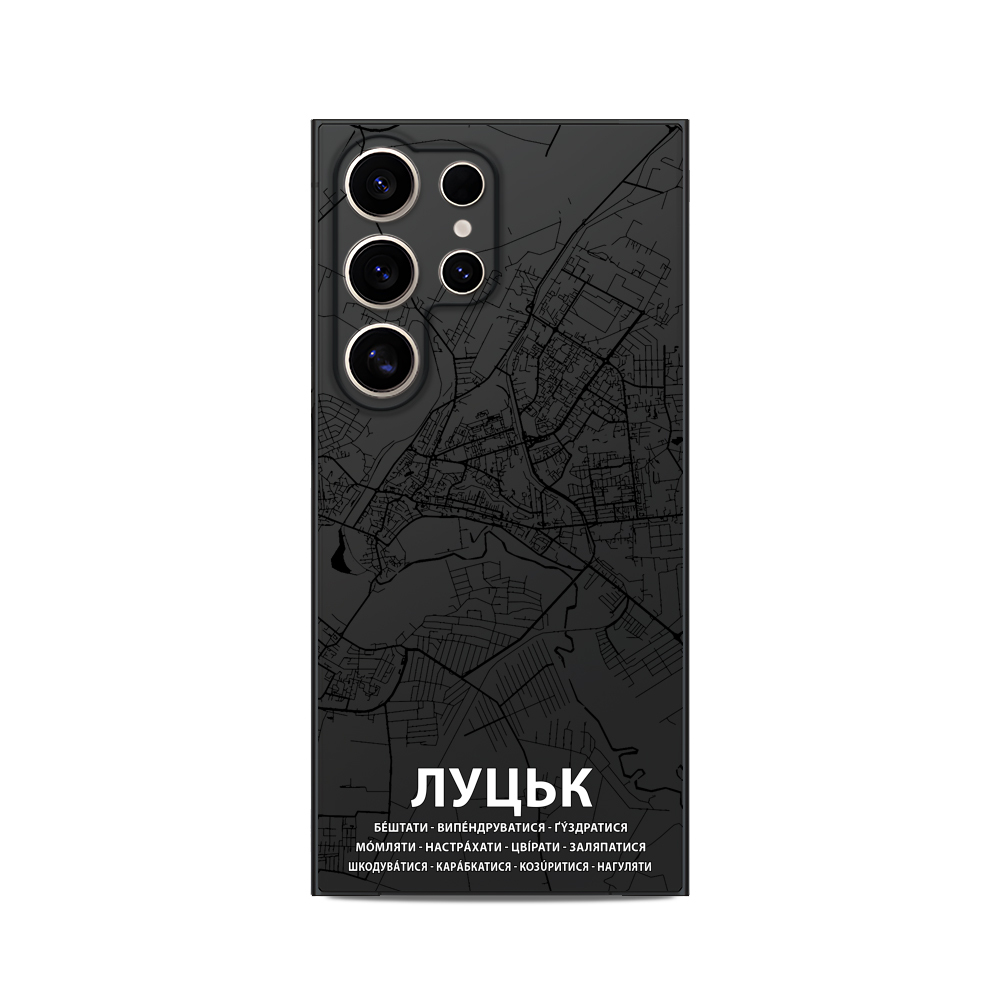 Чохол для Samsung з мікрофіброю МАПА ЛУЦЬК