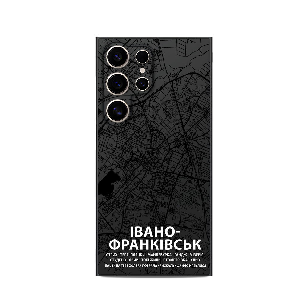 Чохол для Samsung МАПА ІВАНО ФРАНКІВСЬК