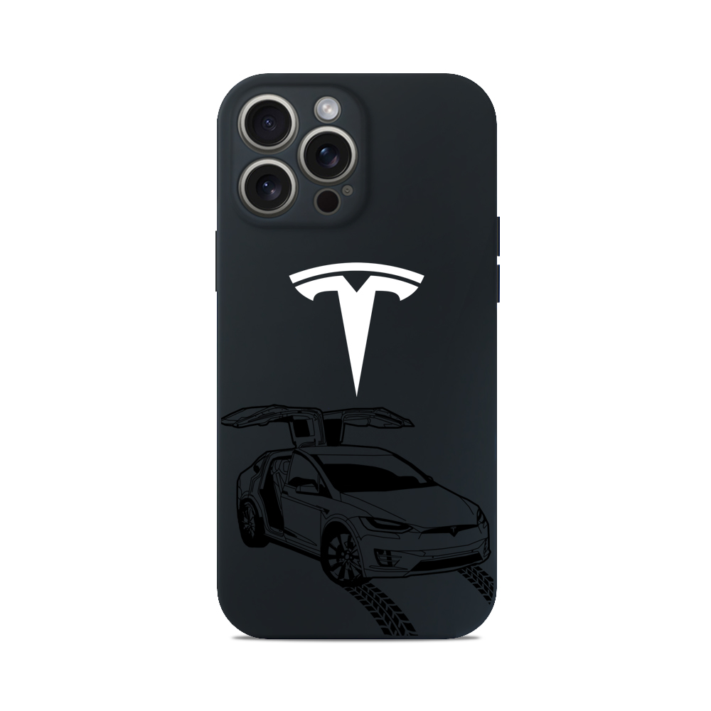 Чохол для iPhone Автомобіль Tesla model X