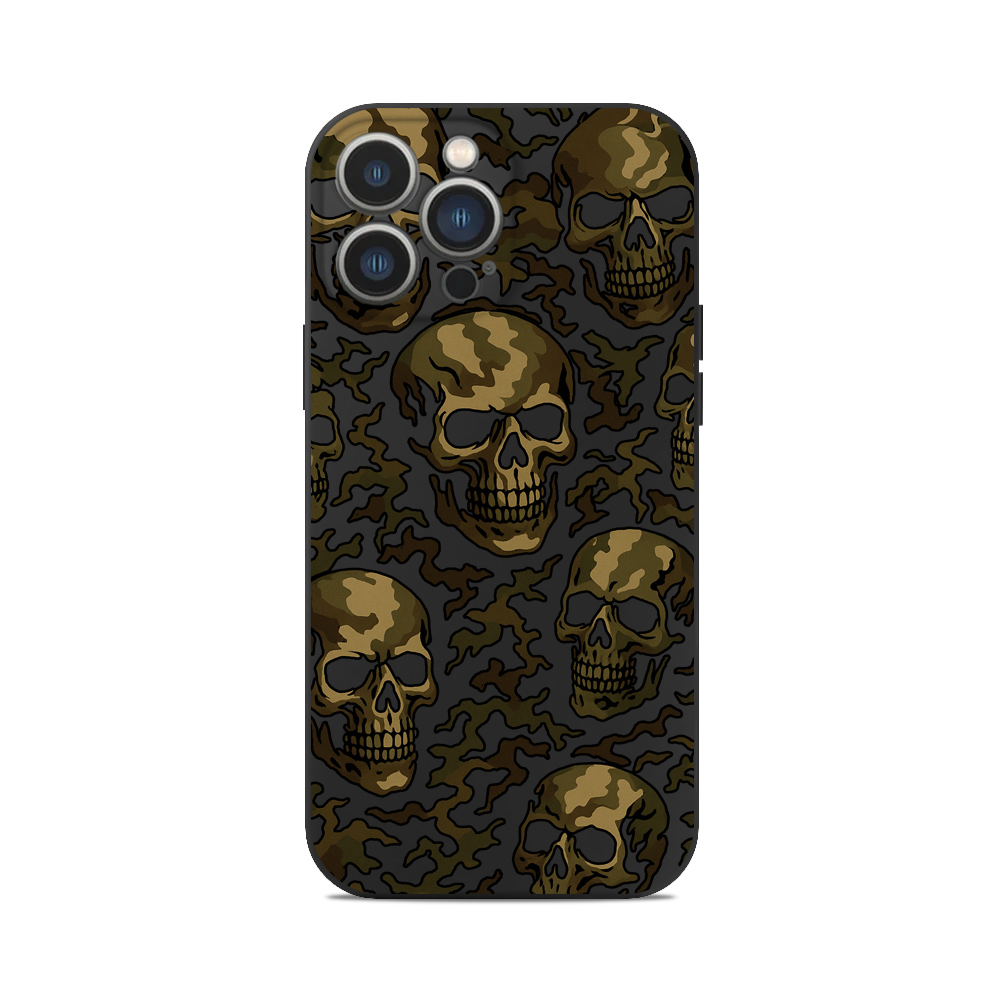 Чохол для iPhone ЧЕРЕП ЗСУ ПІКСЕЛЬ