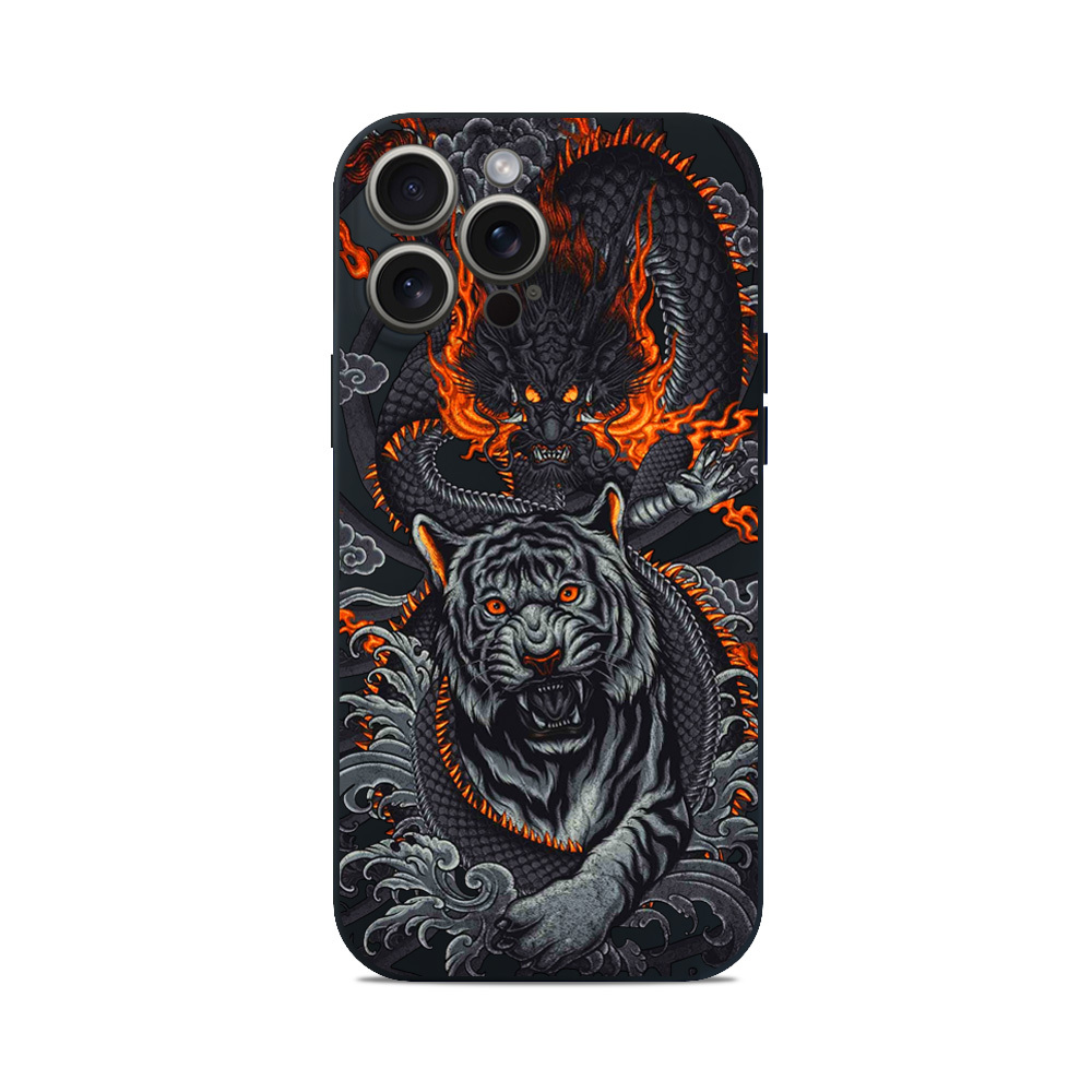 Чохол для iPhone ТИГР ДРАКОН