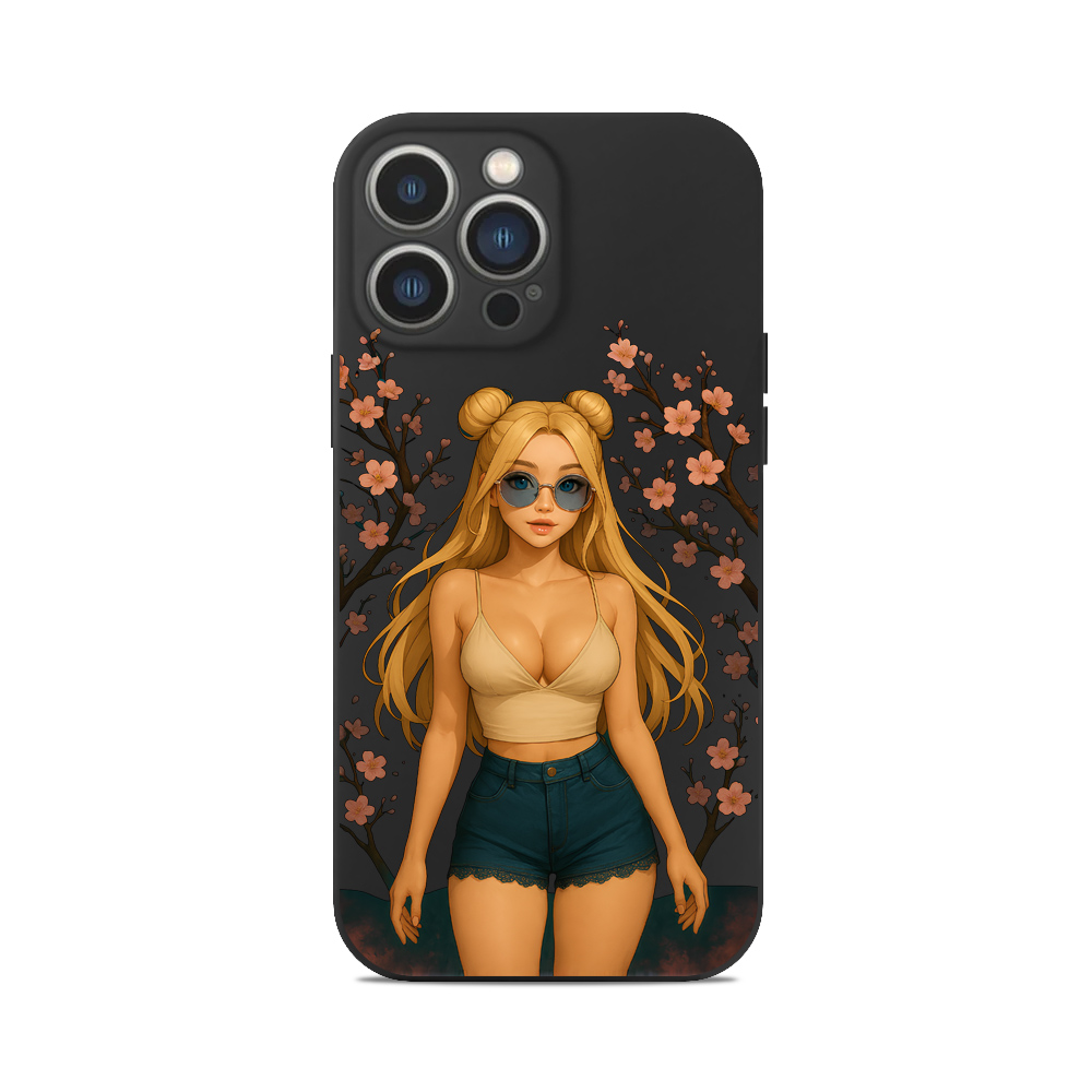 Чохол для iPhone АНІМЕ В САКУРАХ