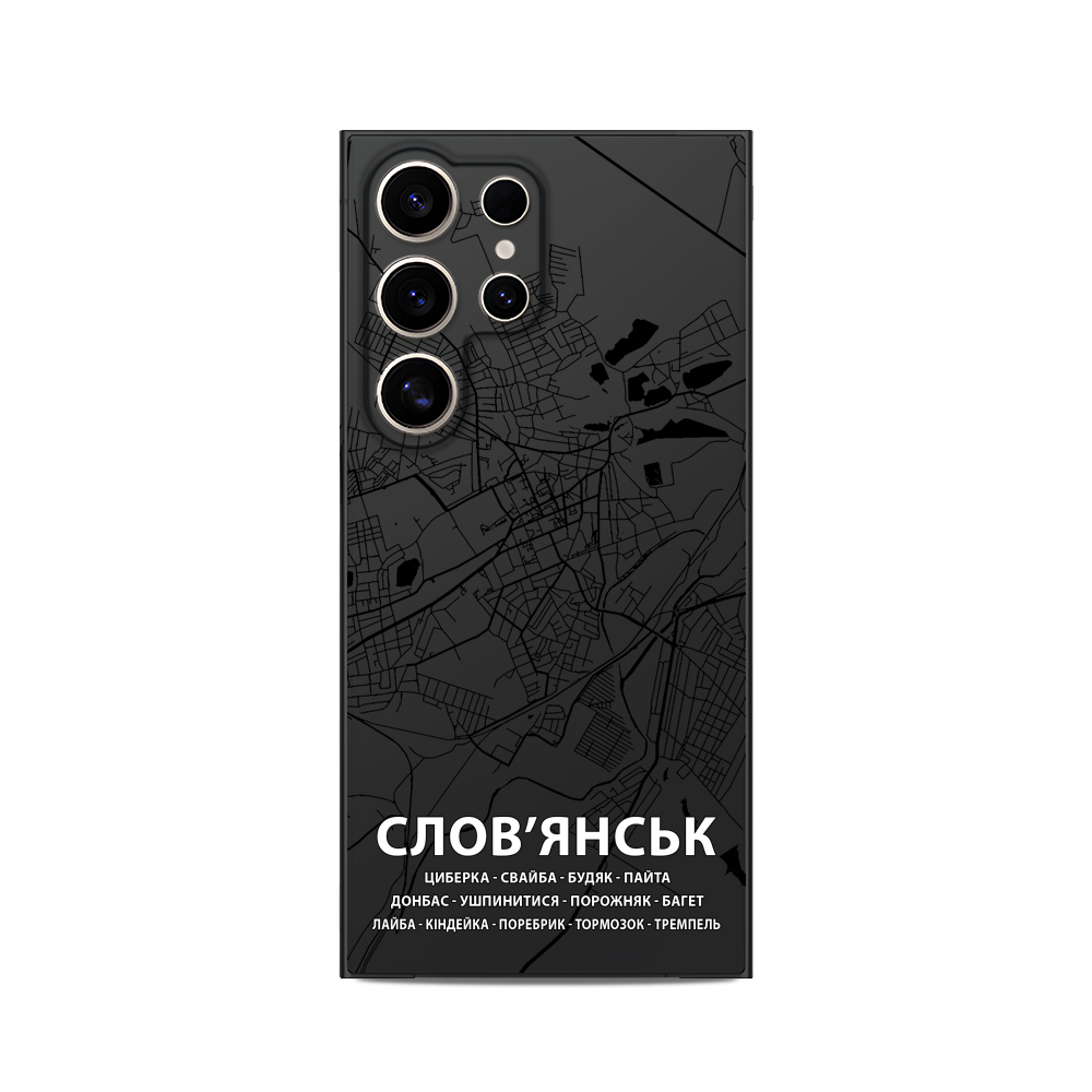 Чохол для Samsung з мікрофіброю МАПА CЛОВ'ЯНСЬК