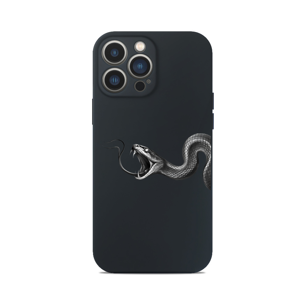Чохол для iPhone Чорно-Біла ЗМІЯ