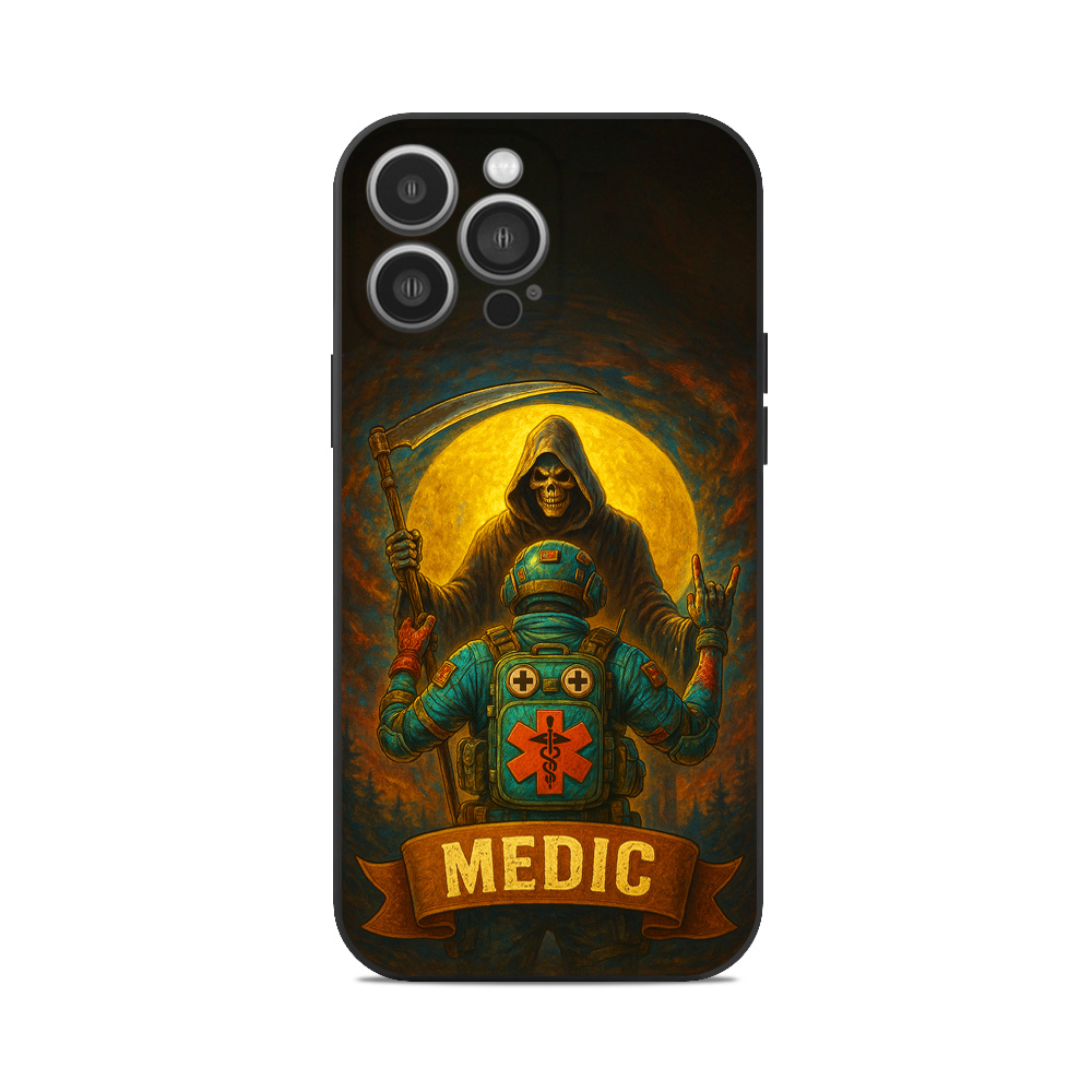 Чохол для iPhone МЕДИК ЗСУ РОК СМЕРТЬ